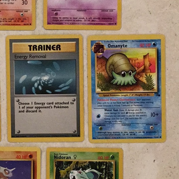 Pokemon Cards 1999 Charmander Lot Of 10 Card Assortment Assorted Cubone Machop - Picture 9 of 15